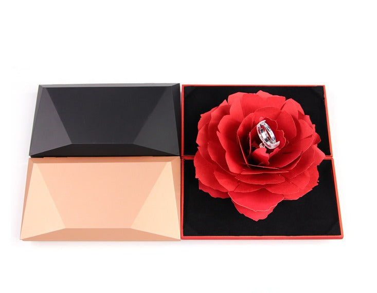 Tidal Vibes rotating-rose-ring-gift-box