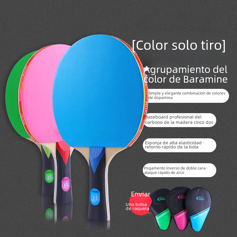 Tidal Vibes tuttle-professional-high-elasticity-long-handle-table-tennis-bat