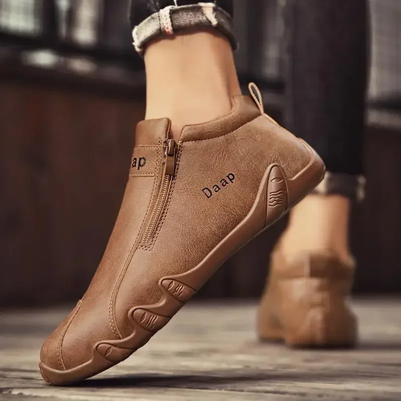 Tidal Vibes-2024-new-casual-shoes-for-men-luxury-round-toe-men-ankle
