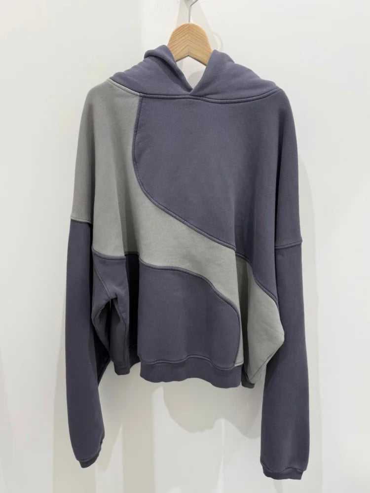 Tidal Vibes oversized-streetwear-hoodie-for-men-erl-color-block
