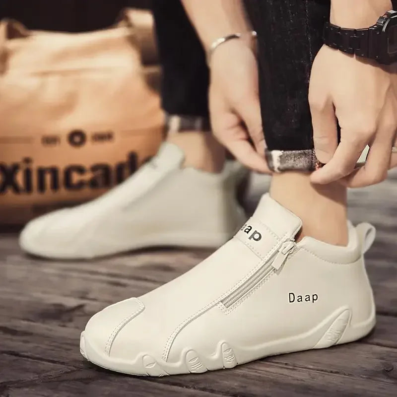 Tidal Vibes-2024-new-casual-shoes-for-men-luxury-round-toe-men-ankle