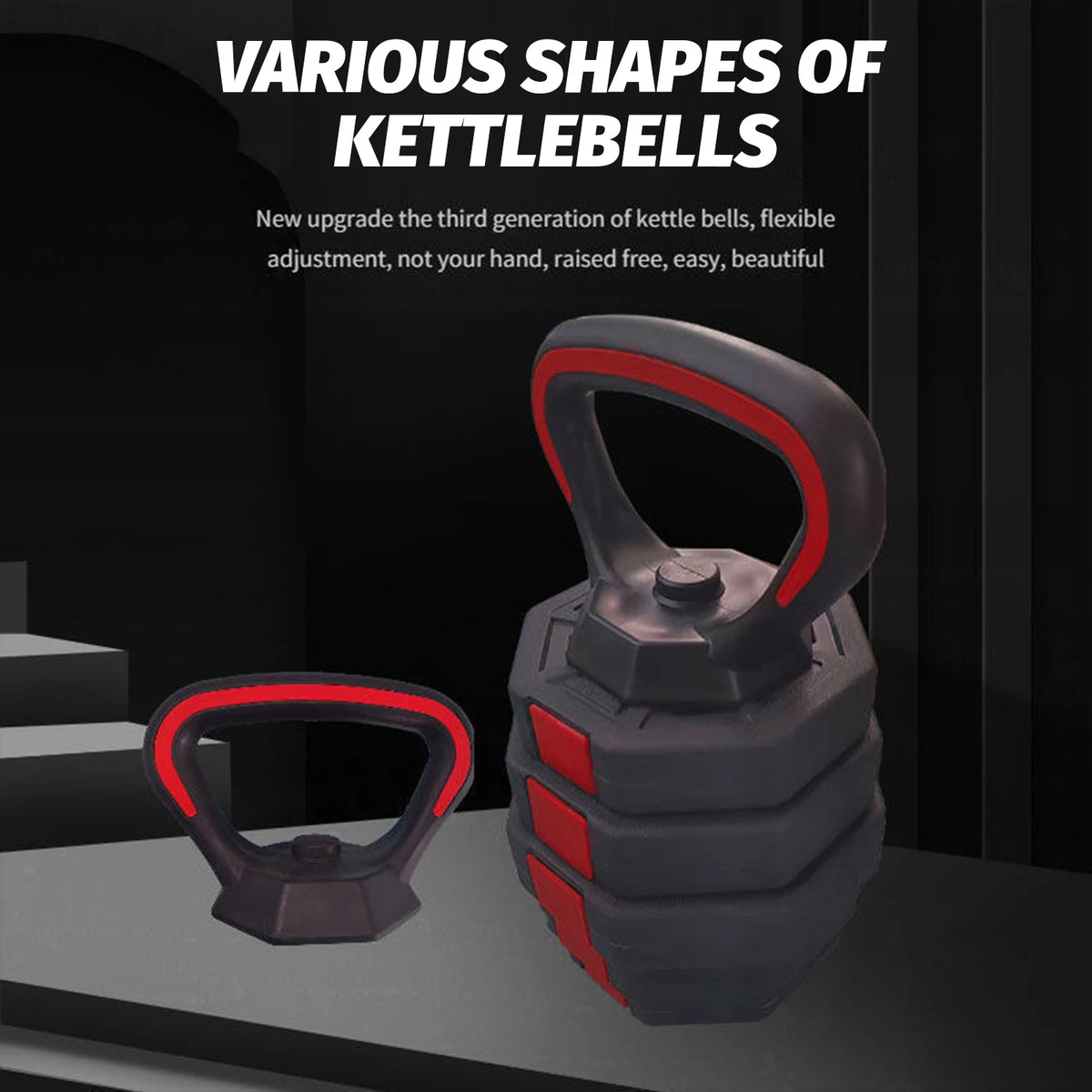 Tidal Vibes pesas-kettlebell-handle-base-multipurpose-dumbell-grips