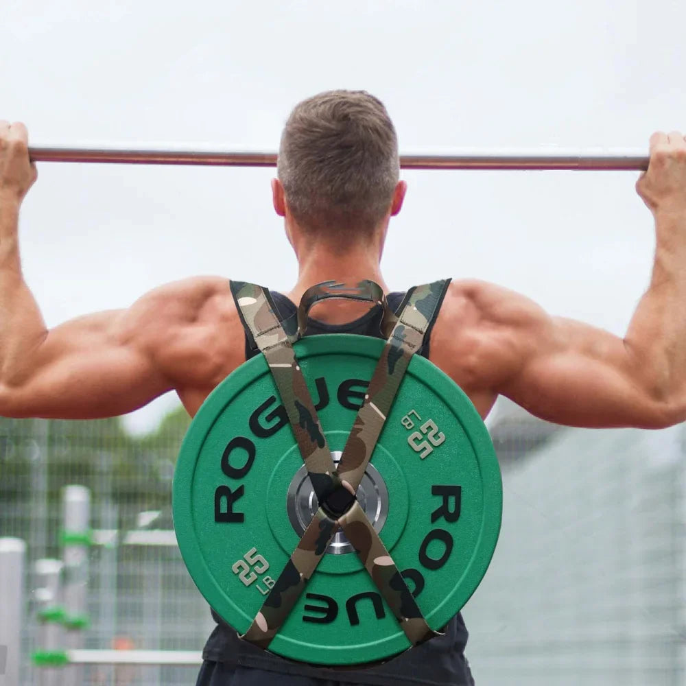 Tidal Vibes home-weight-training-weighted-vest-strap-barbell-plates