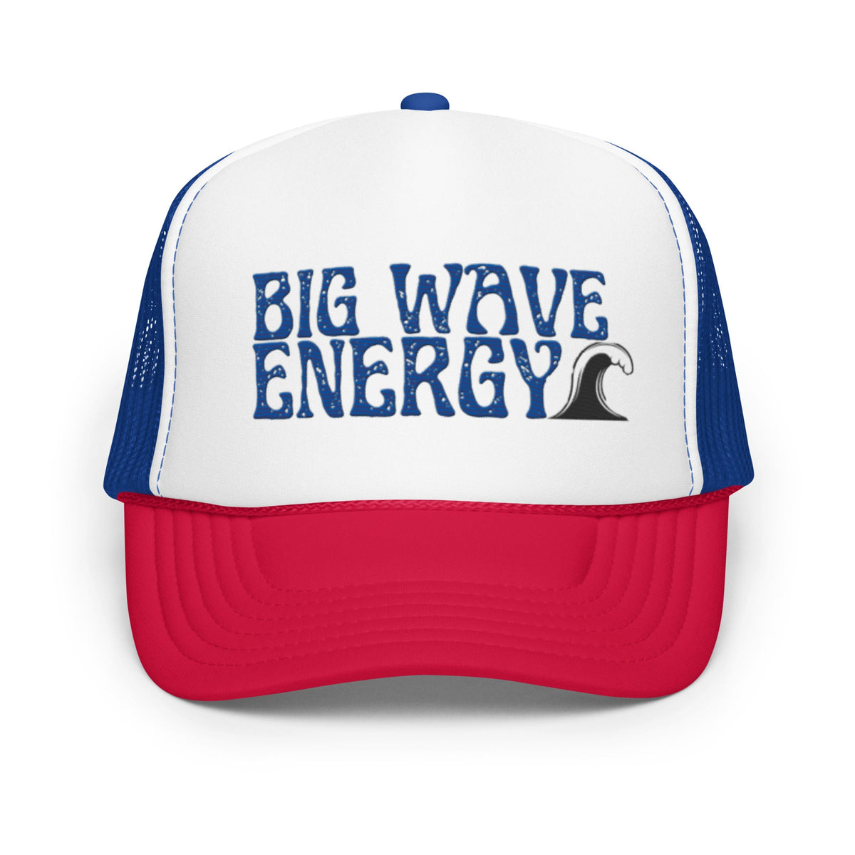 Tidal Vibes big-wave-energy-foam-trucker-hat