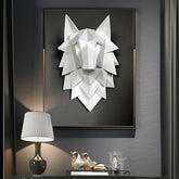 Tidal Vibes geometric-wolf-head-wall-decor-for-living-room