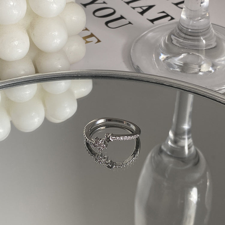 Tidal Vibes exquisite-zircon-cross-asterism-ring-for-women