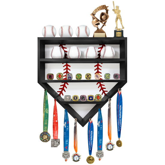 Tidal Vibes Montex Baseball Display Case Baseball Holder