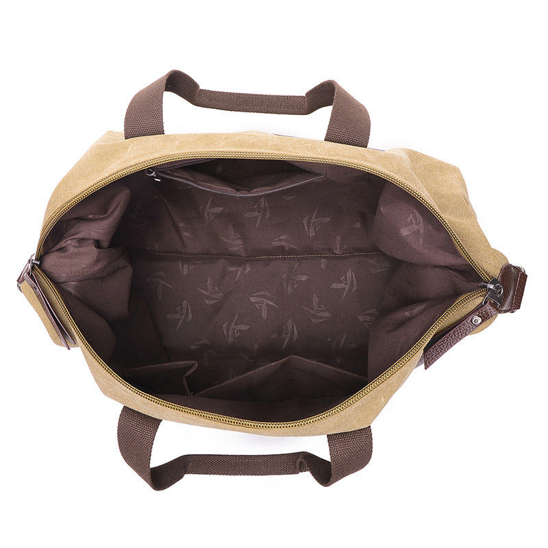 Tidal Vibes vintage-canvas-weekend-bag-for-outdoor-storage