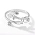 Tidal Vibes fresh-flower-adjustable-zircon-ring-for-women