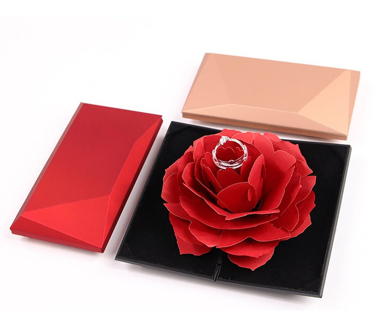 Tidal Vibes rotating-rose-ring-gift-box