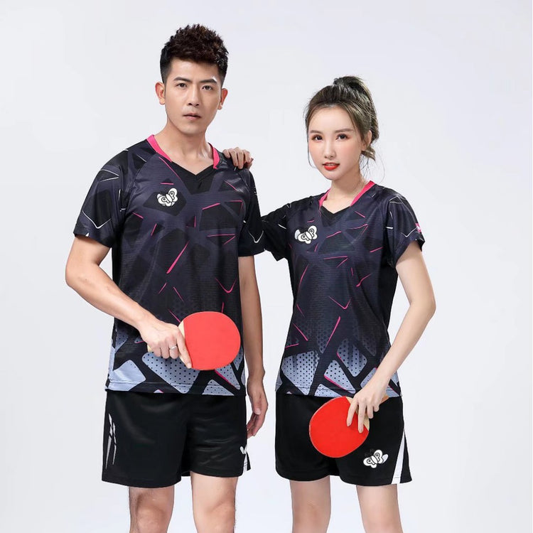 Tidal Vibes new-table-tennis-jersey-for-men-and-women-short-sleeve