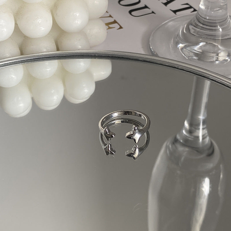 Tidal Vibes exquisite-zircon-cross-asterism-ring-for-women