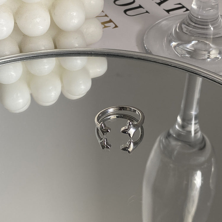 Tidal Vibes exquisite-zircon-cross-asterism-ring-for-women