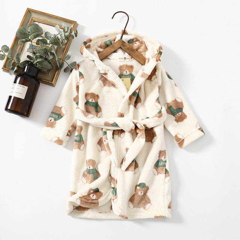 Tidal Vibes flannel-coral-velvet-hoodie-for-kids-and-adults