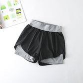 Tidal Vibes quick-drying-high-waist-sports-shorts-for-active-wear