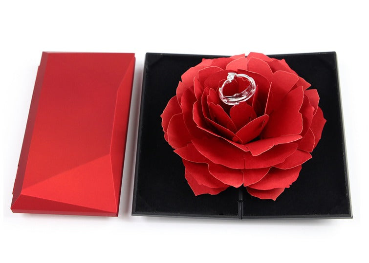 Tidal Vibes rotating-rose-ring-gift-box