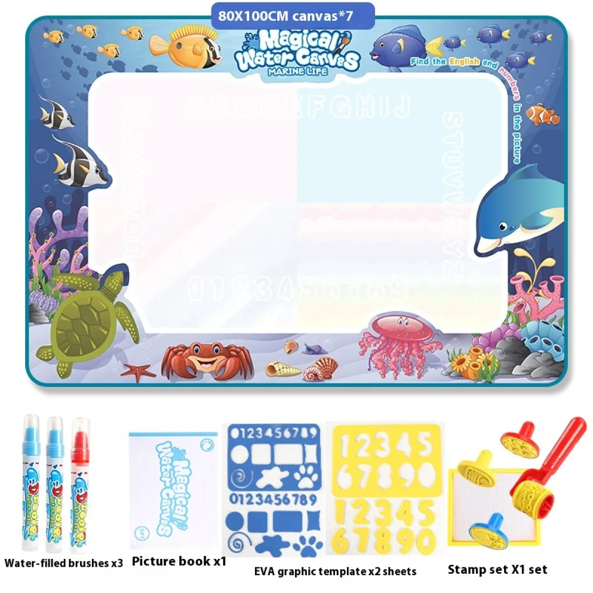 Tidal Vibes magic-water-drawing-board