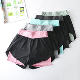 Tidal Vibes quick-drying-high-waist-sports-shorts-for-active-wear