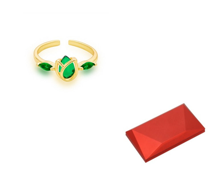 Tidal Vibes rotating-rose-ring-gift-box