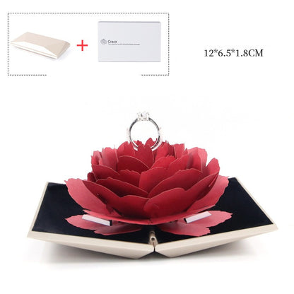 Tidal Vibes rotating-rose-ring-gift-box