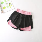 Tidal Vibes quick-drying-high-waist-sports-shorts-for-active-wear