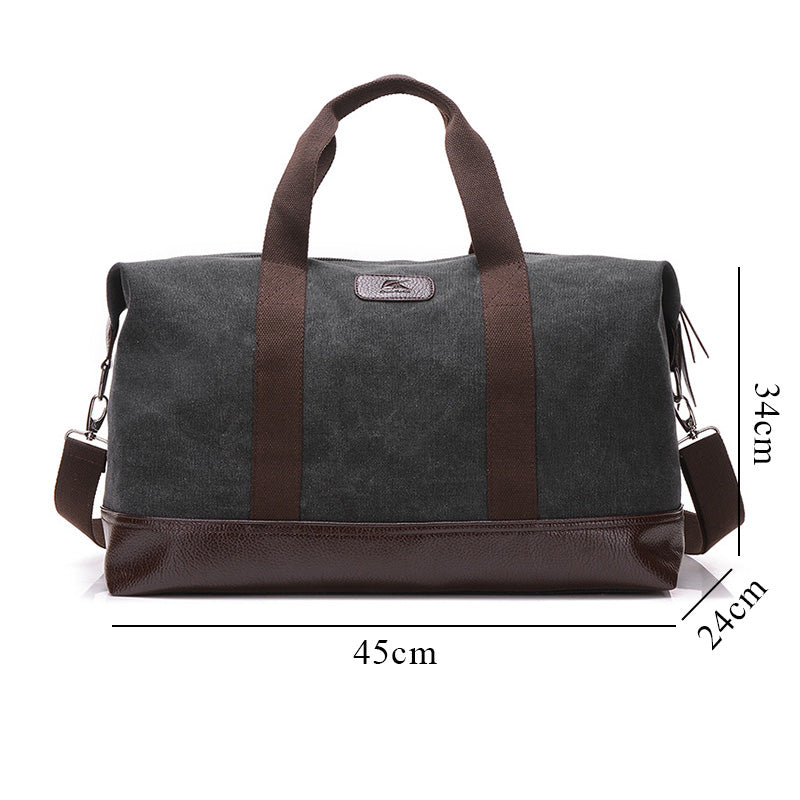 Tidal Vibes vintage-canvas-weekend-bag-for-outdoor-storage