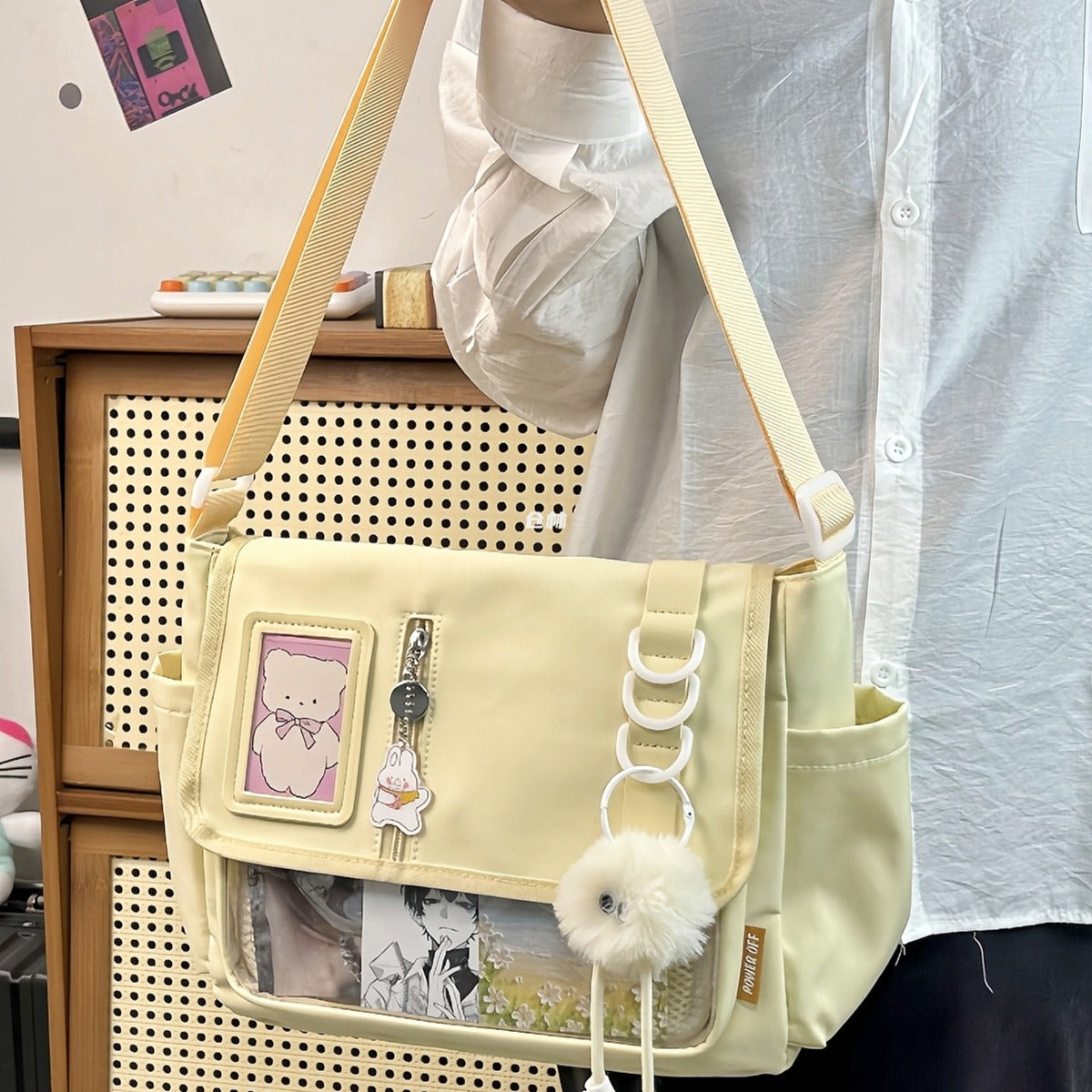 Tidal Vibes canvas-waterproof-lightweight-crossbody-bag