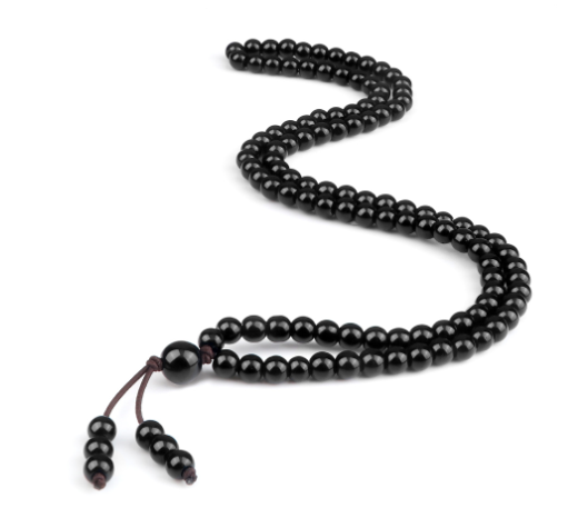 Tidal Vibes mens-natural-stone-malachite-108-beaded-necklace