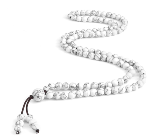 Tidal Vibes mens-natural-stone-malachite-108-beaded-necklace