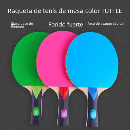 Tidal Vibes tuttle-professional-high-elasticity-long-handle-table-tennis-bat