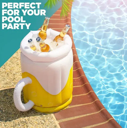 Tidal Vibes large-inflatable-beer-mug-cooler
