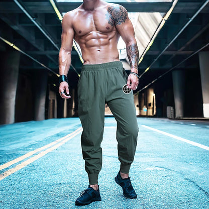 New Brand Joggers Pants Men Gym Sweatpants Streetwear Fitness Skinny Trousers Bodybuilding Workout Sweat Pants Joggingbroek