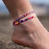 Tidal Vibes Bohemian Rope Anklets Set Men & Women