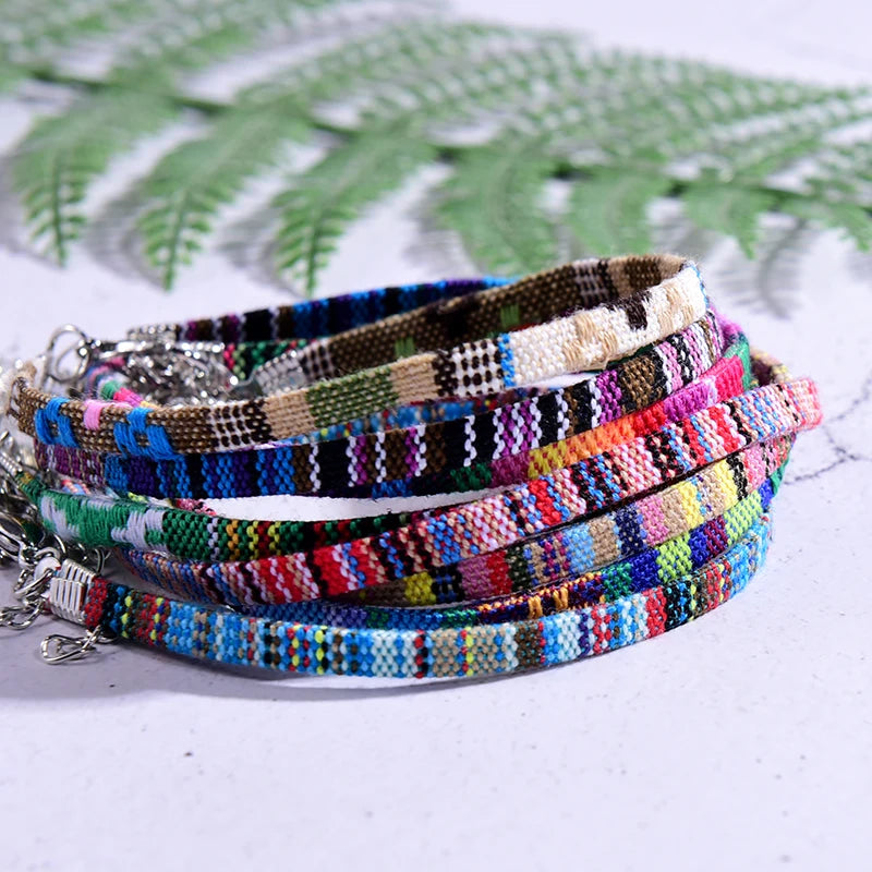 Tidal Vibes Bohemian Rope Anklets Set Men & Women