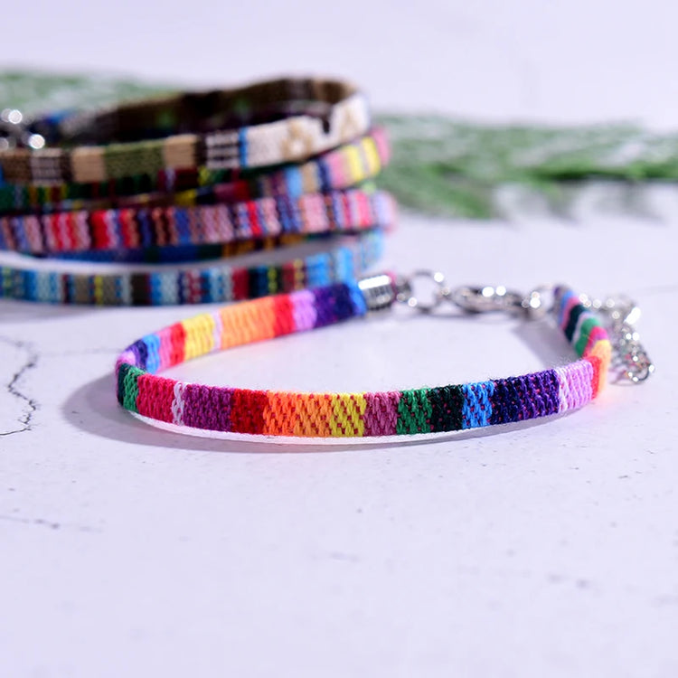 Tidal Vibes Bohemian Rope Anklets Set Men & Women