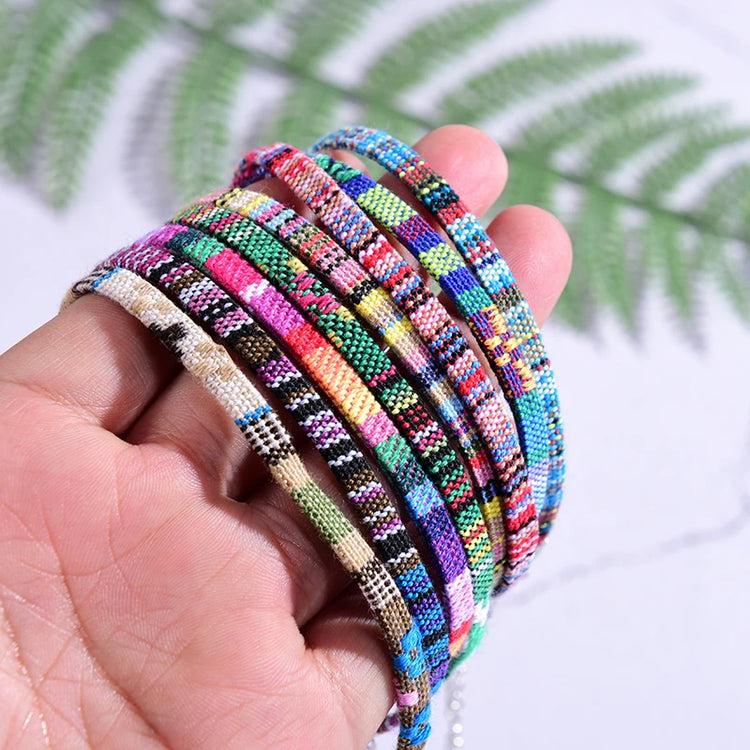 Tidal Vibes Bohemian Rope Anklets Set Men & Women