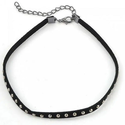 Tidal Vibes Bohemian Rivet Choker Necklace Fashionable