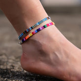 Tidal Vibes Bohemian Rope Anklets Set Men & Women