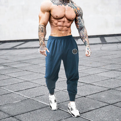 New Brand Joggers Pants Men Gym Sweatpants Streetwear Fitness Skinny Trousers Bodybuilding Workout Sweat Pants Joggingbroek