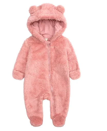 Tidal Vibes flannel-baby-warm-one-piece-romper