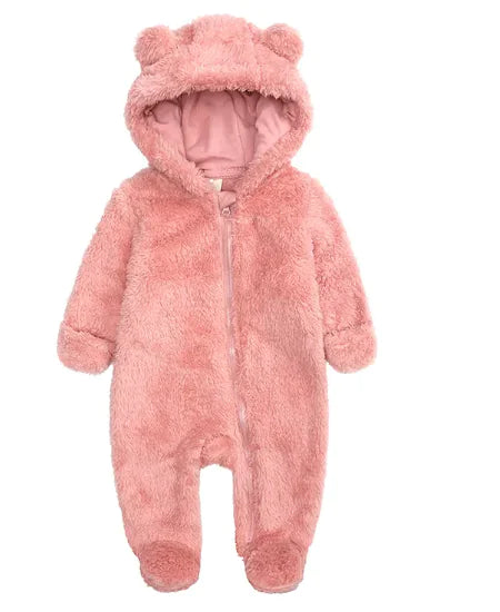Tidal Vibes flannel-baby-warm-one-piece-romper