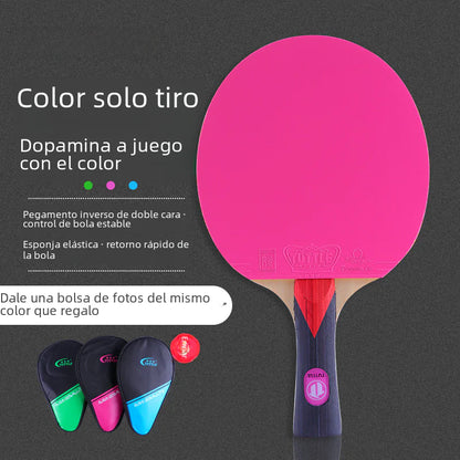 Tidal Vibes tuttle-professional-high-elasticity-long-handle-table-tennis-bat