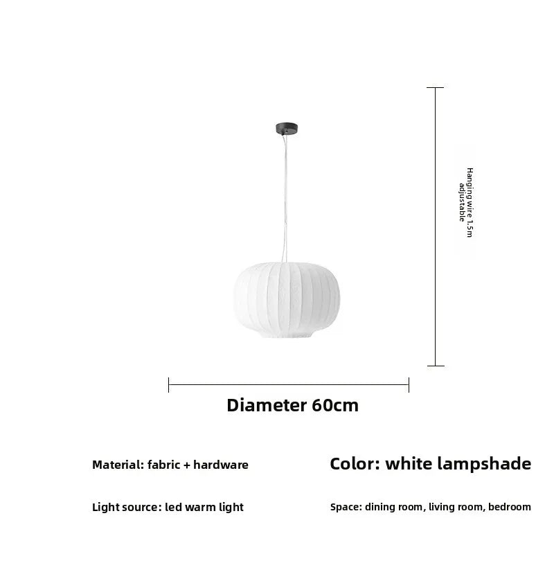 Tidal Vibes modern-nordic-simplicity-creative-pendant-lights-indoor-white-pumpkin
