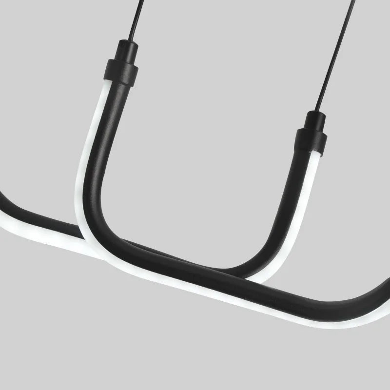 Tidal Vibes pendant-light-black-led-chandelier-modern-minimalist-dinin