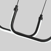 Tidal Vibes pendant-light-black-led-chandelier-modern-minimalist-dinin