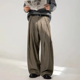 Tidal Vibes mens-wide-leg-trousers-high-waist-pleated-casual-pants