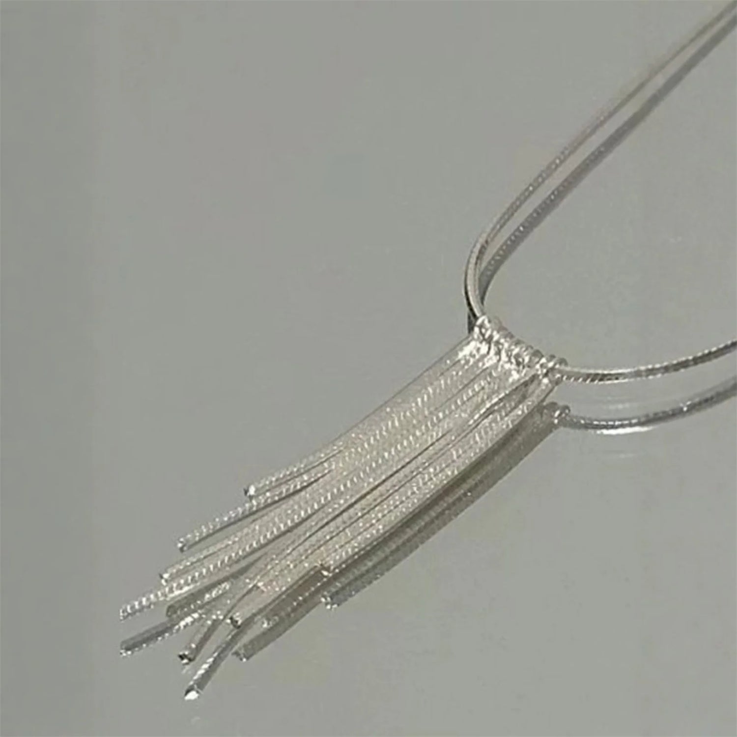 Tidal Vibes fashionable-fringed-necklace-womens-long-style-pendan