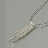 Tidal Vibes fashionable-fringed-necklace-womens-long-style-pendan