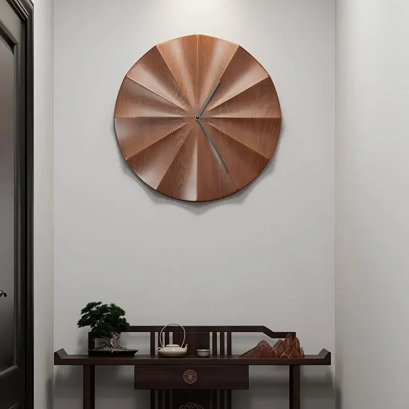 Tidal Vibes wood-wall-clocks-modern-simple-chinese-home-sound