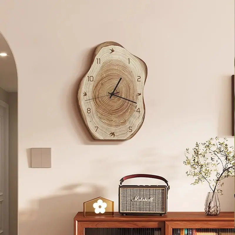 Tidal Vibes luxury-medieval-clocks-wooden-wall-clock-living-room-bedroom